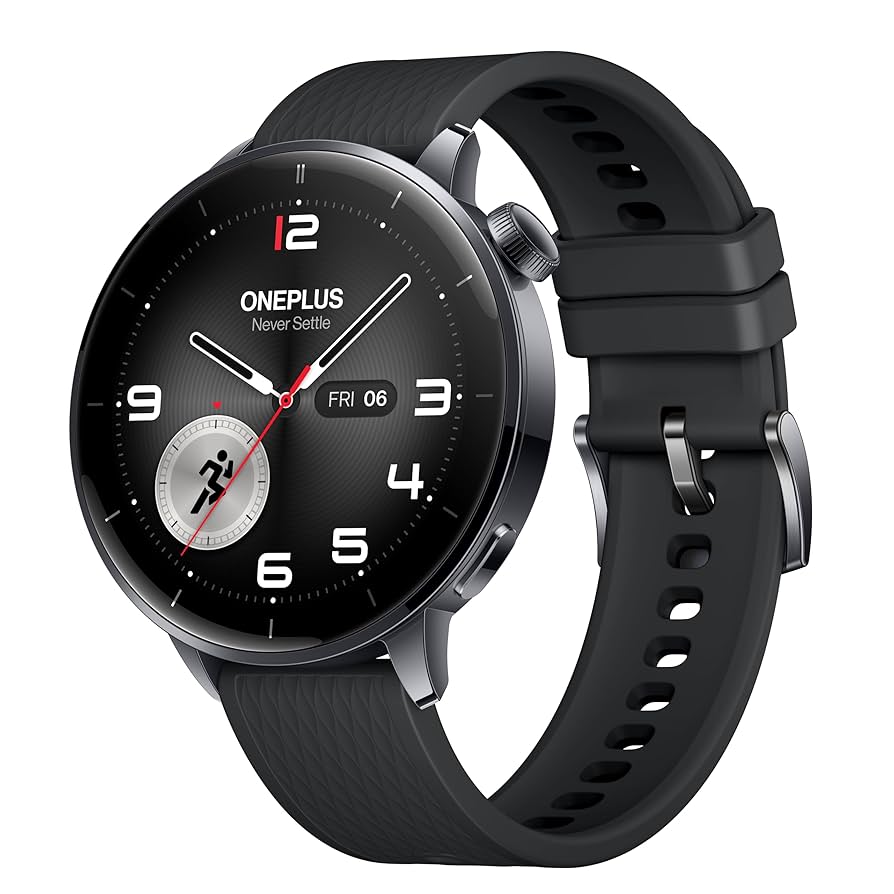 Amazon.com: OnePlus Watch 3 43mm Black Steel, WearOS, Black